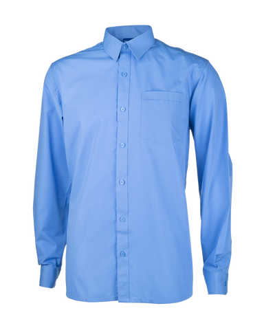 BA Essentials Long Sleeve Deluxe Shirt - Unisex Fit - Blue
