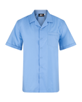 BA Essentials Short Sleeve Layback Shirt - Unisex Fit - Vic Blue