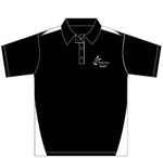 Staff Polo Unisex Fit 80/20 Poly Cotton- Black/White