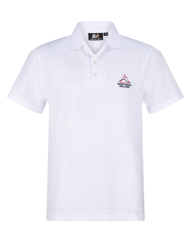 BCC Short Sleeve Polo - Unisex Fit - White