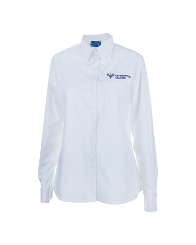 Keysborough Secondary College Long Sleeve Deluxe Blouse - Shaped Fit