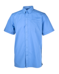 BA Essentials Short Sleeve Deluxe Shirt - Unisex Fit - Vic Blue