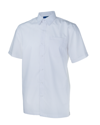 BA Essentials Short Sleeve Deluxe Shirt - Unisex Fit - White